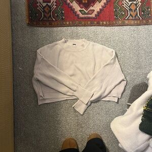 Free people Easy Street Crop Pullover